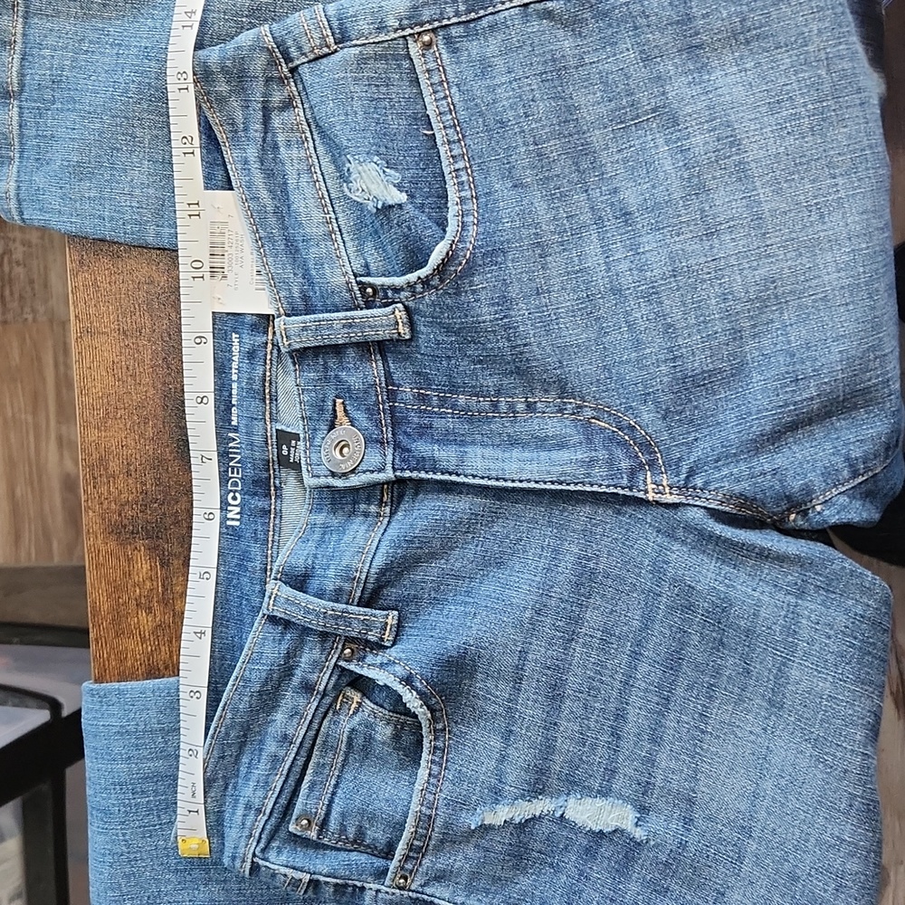 I.N.C Denim jeans super stretchy - Picture 8 of 9